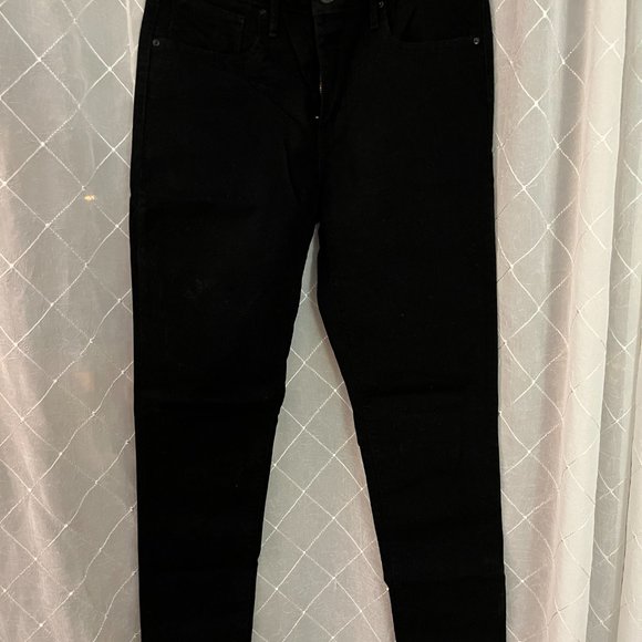 Black high rise Levi's skinny jeans size 31 - Picture 2 of 5